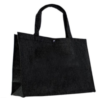 Felt Bag Black - Large