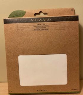 Milward tracing paper 