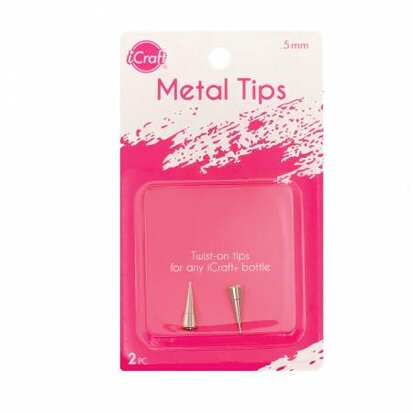 iCraft Metal Tips for Liquid Adhesives 2pk
