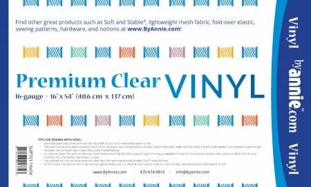 Premium Clear Vinyl - 40,6cm x 137cm