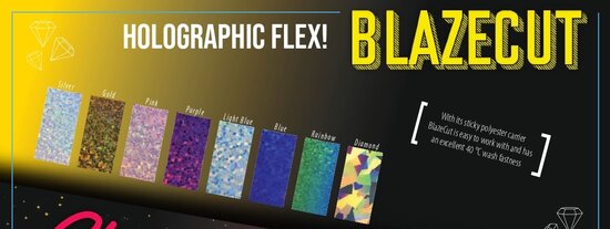 BlazeCut Holo Flex - 25cm x 1m