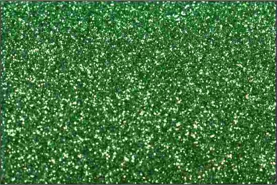 6078 Medium Green NOVA-FLEX PET GLITTER 30cm