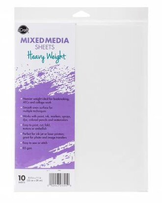 iCraft Mixed Media Sheets - Heavy Weight