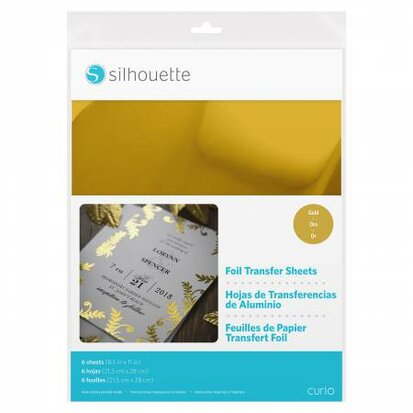 Foil Transfer Sheets - Gold SILHOUETTE