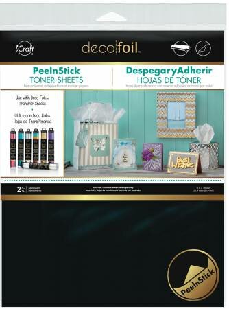 Peel N Stick Toner Sheets - iCraft Deco Foil 