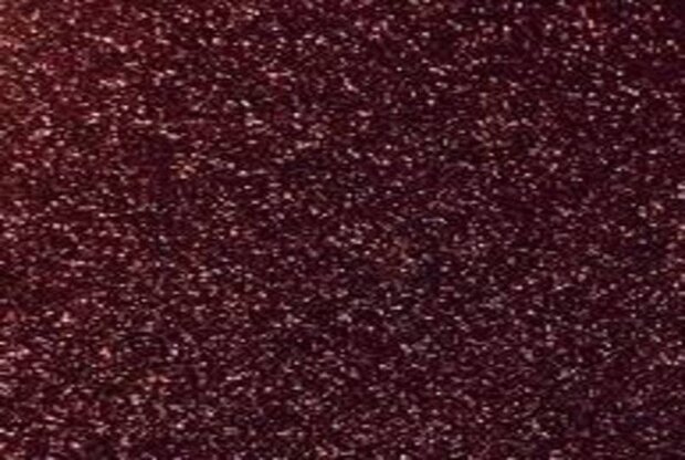 6087 30cm Dark Red NOVA-FLEX PET GLITTER 