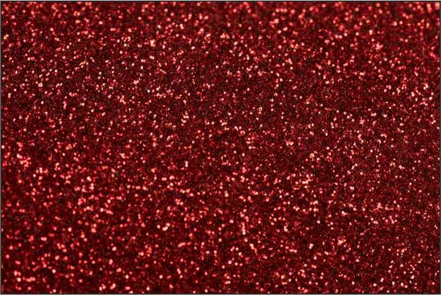 6008 Red NOVA-FLEX PET GLITTER 30cm