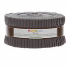 Kaufman-Roll-Up-Kona-Solids-Coal-Color-40pcs