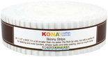 Kaufman-Skinny-Strips-Kona-Solids-White-Colorway-40pcs