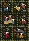 Pre-cut-Kit-Woolies-Flannel-Lambies-in-Pajamies-32in-x-46in
