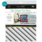 Pinstripes clear toner sheets icraft
