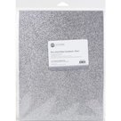 Glitter-Cardstock-Zilver-(10x)