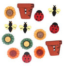 Bugs-and-Blooms-12pcs-Button-pack