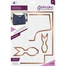 Tote Clutch Bag & Bow set - Gemini