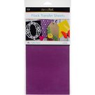 Purple-Punch-Flock-Transfer-Sheets--iCraft-Deco-Foil