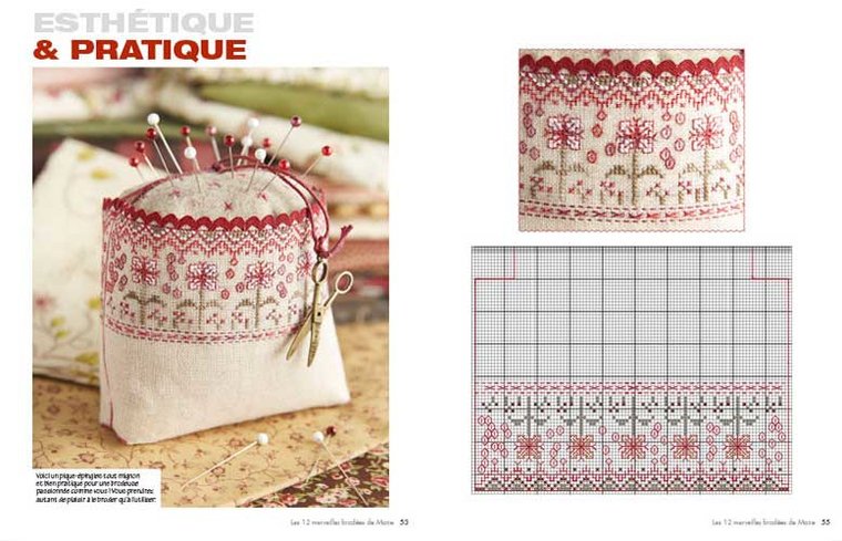 Marie Suarez Embroidery Kit CHAT FLEURI AVEC TAMBOUR MSU012