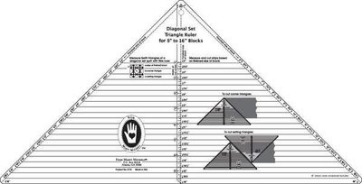 Diagonal Set Triangle Ruler 5
