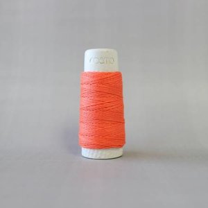 Cantaloupe - Cosmo Hidamari Sashiko Solid Thread 30 Meters