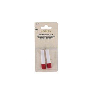 2 temporary textile glue pencil refills