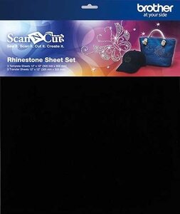 Rhinestone Sheet Set (3 sheets x 2 type) Brother ScanNCut