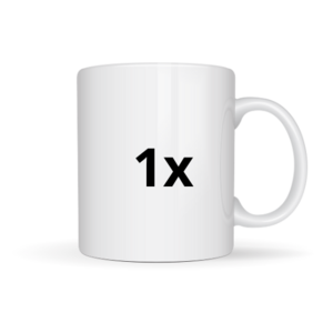 1x Sublimation Mug Blanc AAA + Box