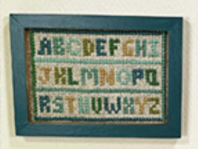 Cross Stitch Alphabet - Gail Wilson