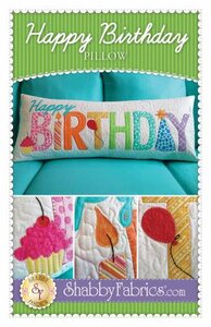 Happy birthday pillow