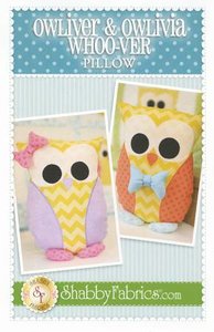 Owliver & Owlivia Whoo-ver Pillow