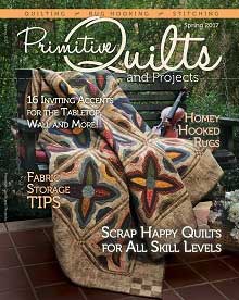 No 24 Spring 2017 - Primitive Quilts & Projects