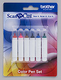 Brother ScanNCut Color Pen Set