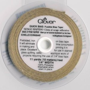 Clover Quick Bias Tape - Gold (6mm x 10m)