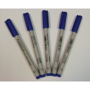Felt pens (5x) Blue