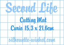 Second Life - Snijmat kleefvellen Curio 15,3cm (3x)
