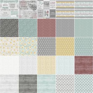 Fat Quarter Words To Live By 22pcs