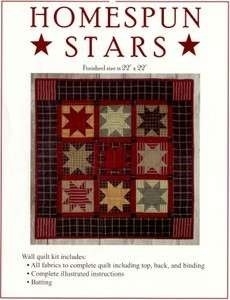 Homespun Stars - Kit