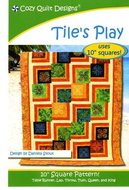 Fat Quarter - Tiles Play- Cozy Quilt Designs
