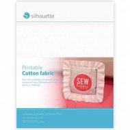 Tissu cotton Imprimable 8pcs SILHOUETTE