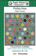 Polka Hex Pattern and Paper Piece Pack by Paper Pieces