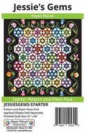 Jessie's Gems Starter Pattern and Paper Piece Pack by Paper Pieces