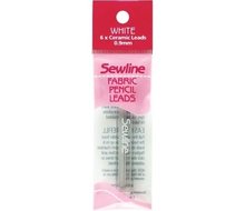 Sewline Fabric Pencil - White pencil leads