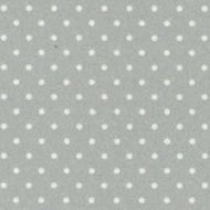 Woolies Soft Grey Dots Flannel
