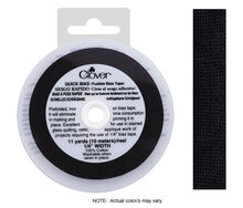 Clover Quick Bias Tape - Black (6mm x 10m)