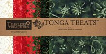 5in Squares Tonga Batik Festive 42st