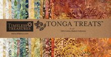 5in Squares Tonga Batik Windsong 42pcs