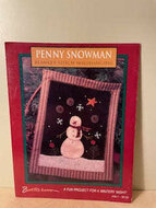 Penny snowman - pattern