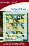 Fat Quarter Anonymous - Popped Art- Cozy Quilt Designs