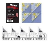 45 Degree Strip Ruler For Half Square Triangles