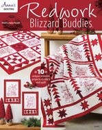 Redwork Blizzard Buddies - Softcover