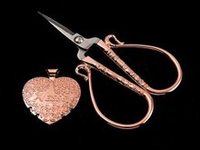 Rose Gold 4in Embroidery Scissor and Thread Cutter Set