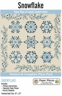 Snowflake Complete Piece Pack with Pattern